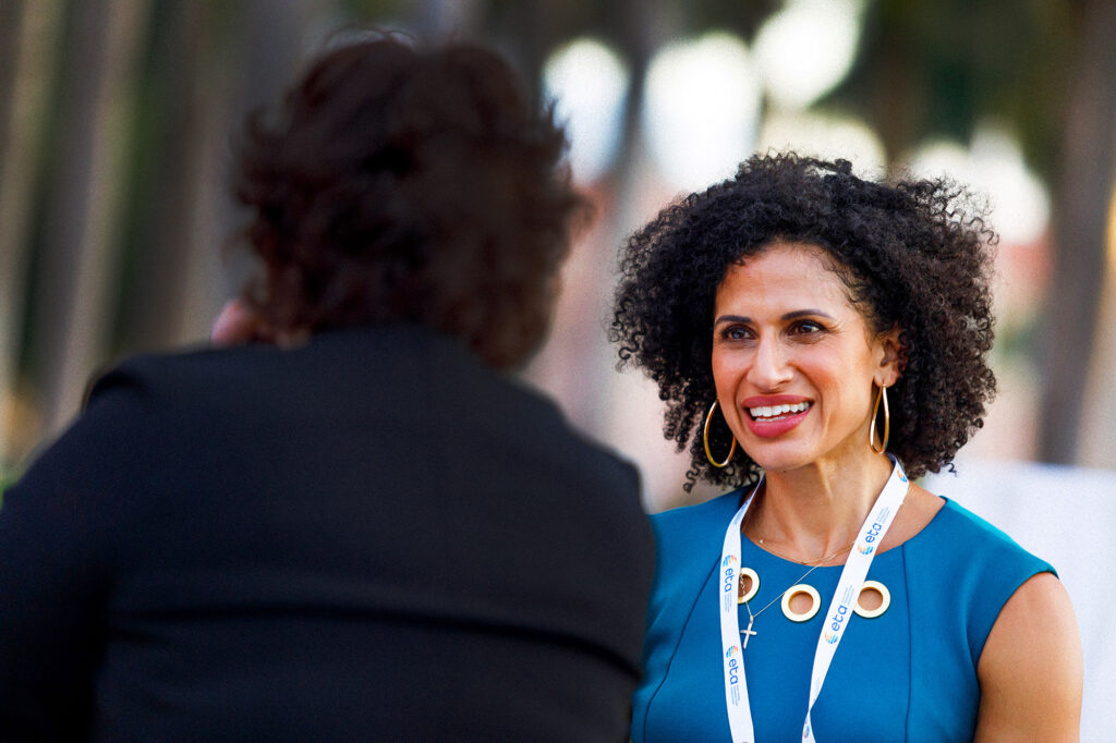 Networking Event - Dro Photography & Video Attendee Networking at a Conference