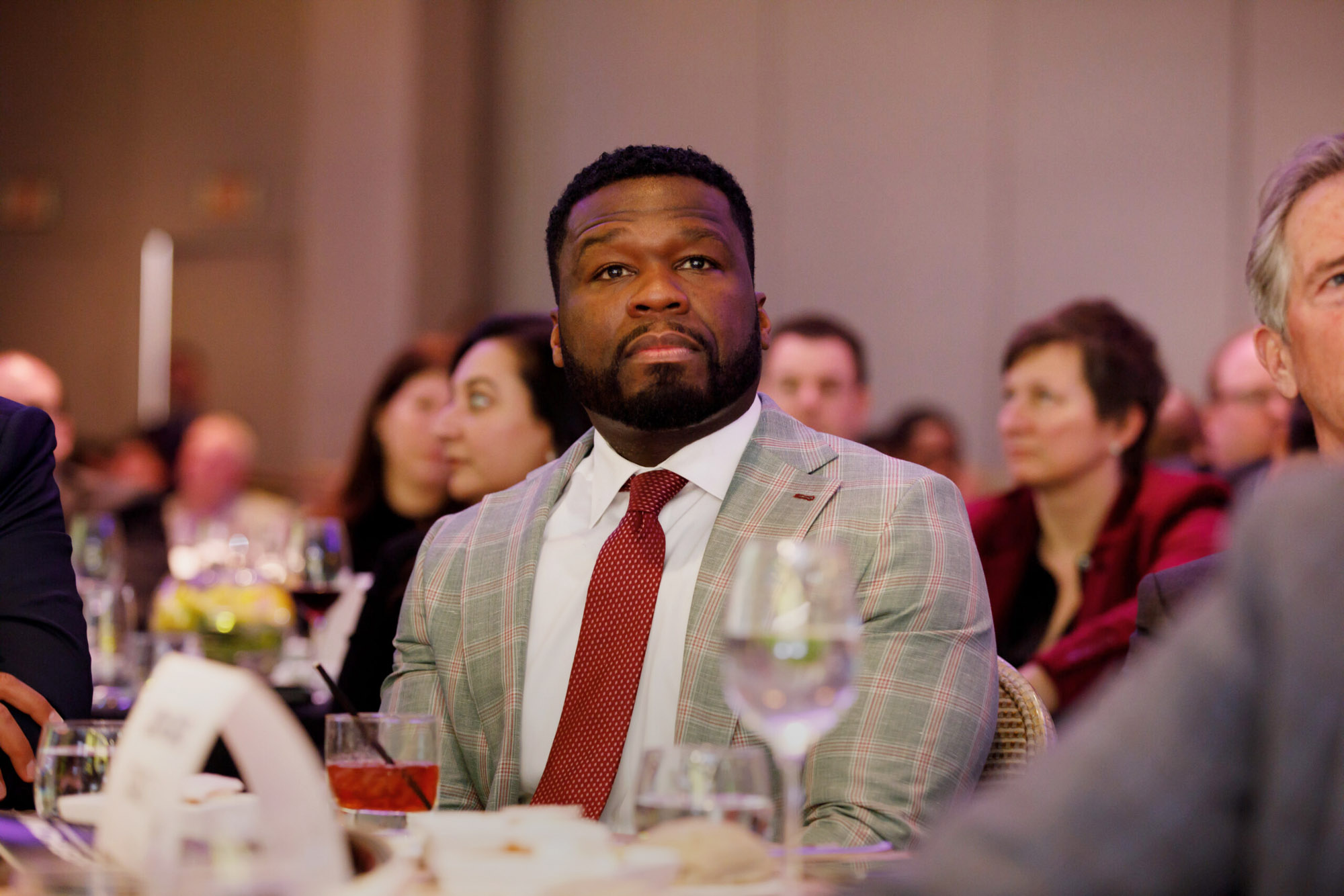 50 Cent Attends NATPE Miami - Dro Photography & Video 50 Cent Attends NATPE Miami