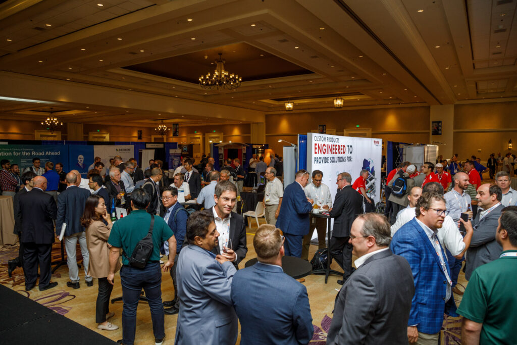 Wide Shot of a busy Exhibition Hall - Dro Photography & Video Wide Shot of a busy Exhibition Hall