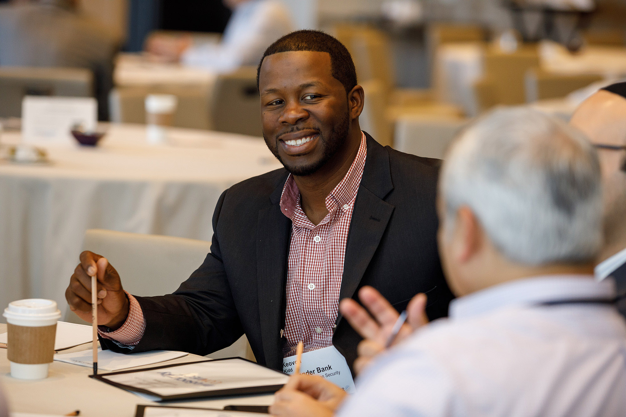 Breakout Session - Attendee Smiling - Dro Photography & Video Breakout Session - Attendee Smiling