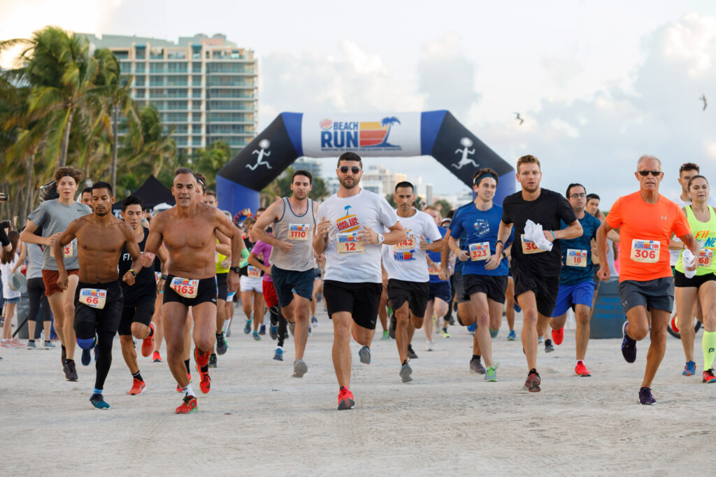 Burger King's Beach Run on Miami Beach