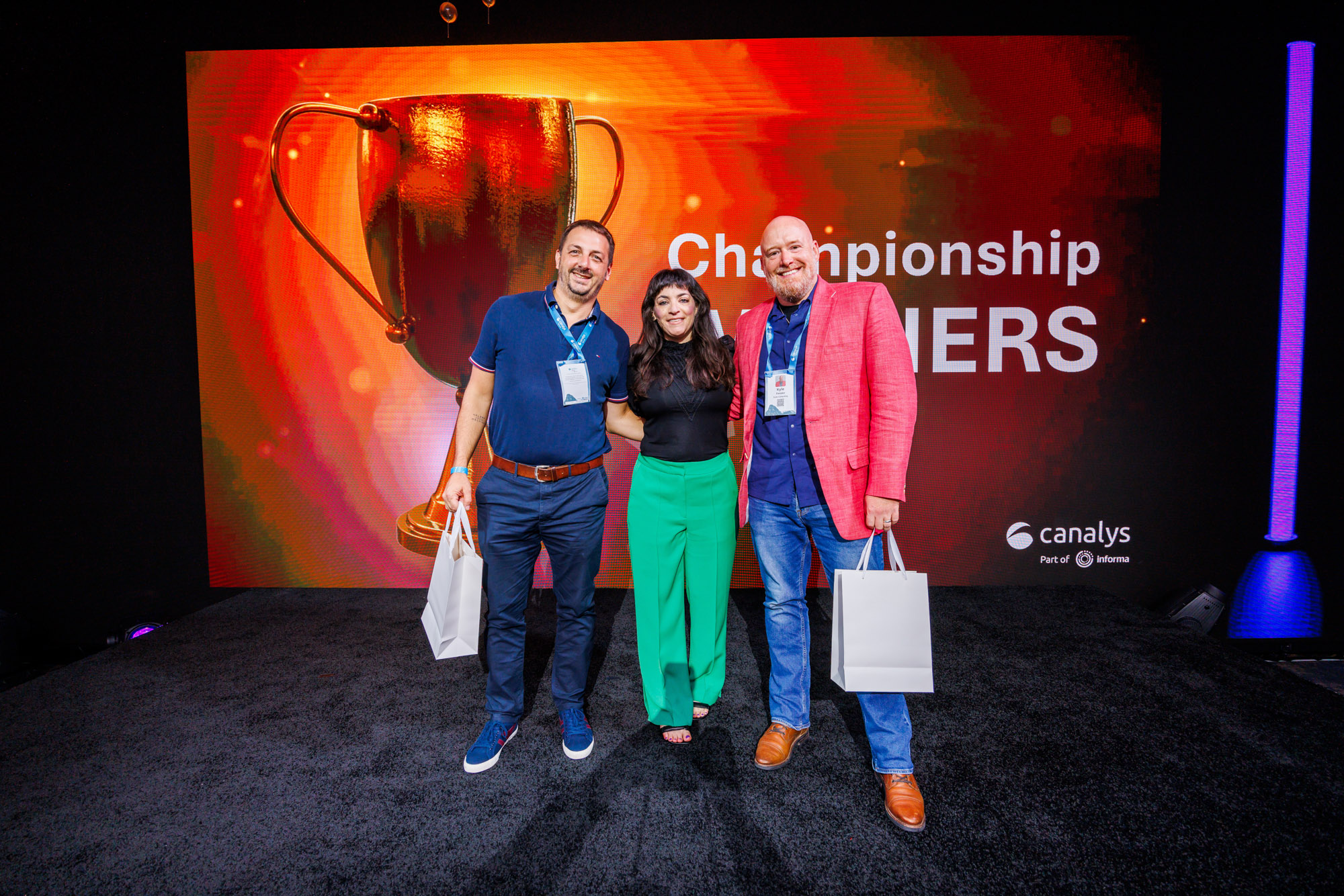 Award Winners at Canalys Forum Conference - Dro Photography & Video