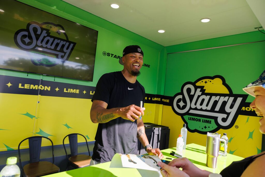 Orlando Brand Activation at Icon Park - Dro Photography & Video Orlando event photographer capturing Pepsi and Starry brand activation with NBA players at Icon Park