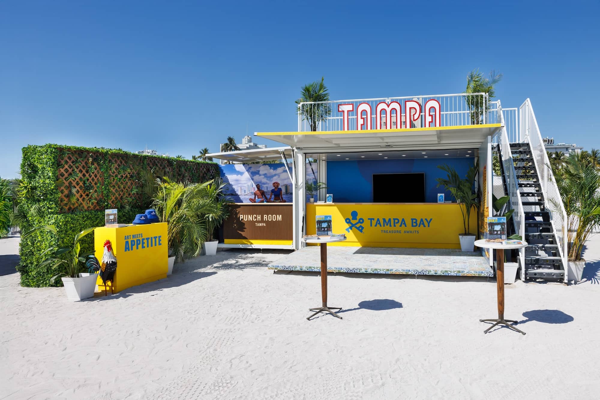 Tampa Event Photographer photo coverage of Visit Tampa booth