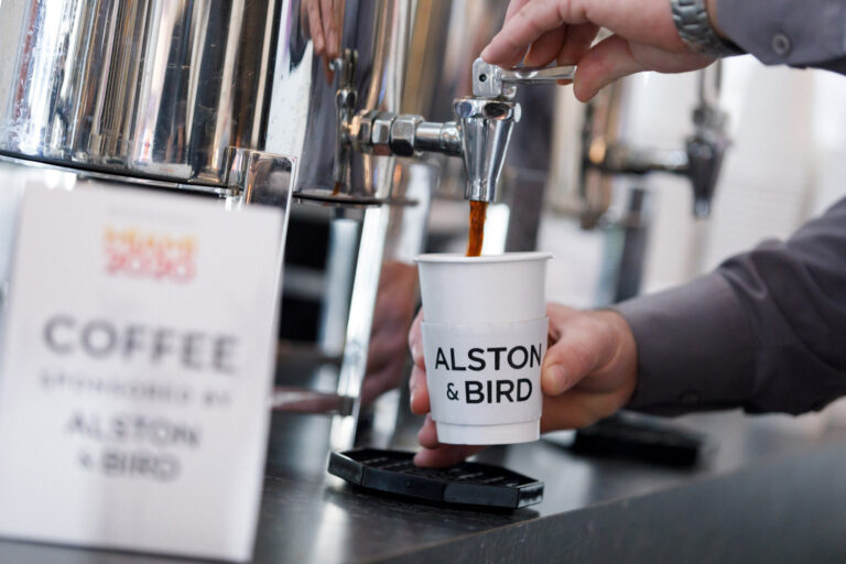 nyc-corporate-event-photographer-sponsored-coffee-break-cup - Dro Photography & Video